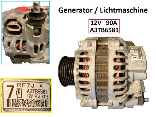 Mazda lichtmaschine 12v - 5,